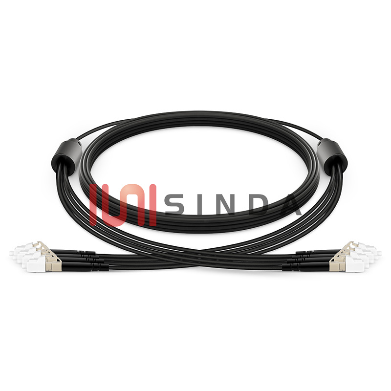 Industrial Armored TPU  1-24 fiber patch cords whole sale